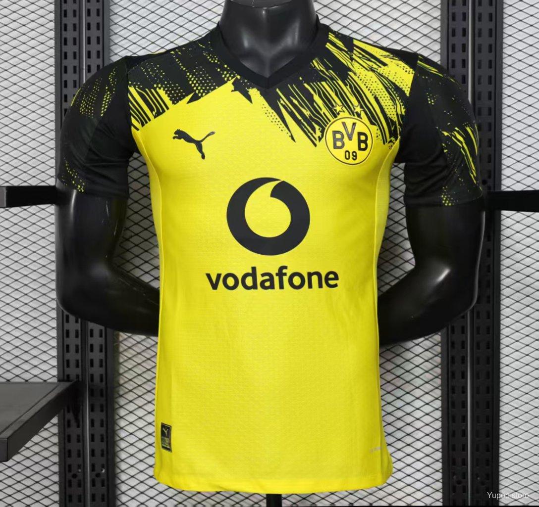Camiseta de fútbol Borussia Dortmund 2025/26 LOCAL MANGA CORTA VERSION JUGADOR